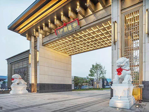 小区环境图